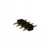 Przedłużacz do taśm LED RGB 5 metrów z białym kablem i złączami 4-pin