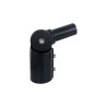 Czarny adapter do słupa oświetleniowego 60 mm na 40 mm model 9233