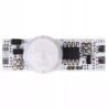 Włącznik LED z czujnikiem ruchu PIR na płytce PCB do montażu w profilu aluminiowym