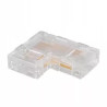 przezroczysta złączka kątowa do taśmy LED COB 8 mm model 9634