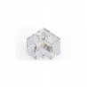 Przezroczysty łącznik typu L do lamp LED Hexagon pod kątem 90 stopni