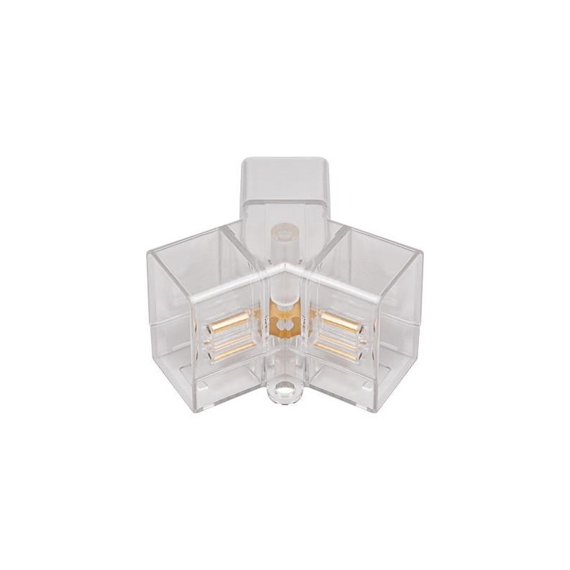 Przezroczysty łącznik do lamp LED Hexagon w kształcie litery Y model 5107
