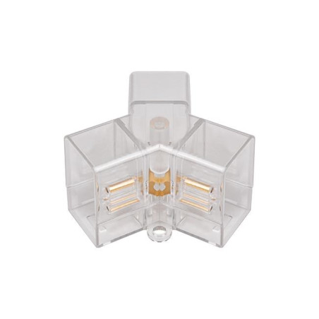 Przezroczysty łącznik do lamp LED Hexagon w kształcie litery Y model 5107