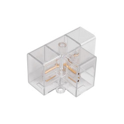 transparentny łącznik typu T do lamp LED Hexagon model 5106