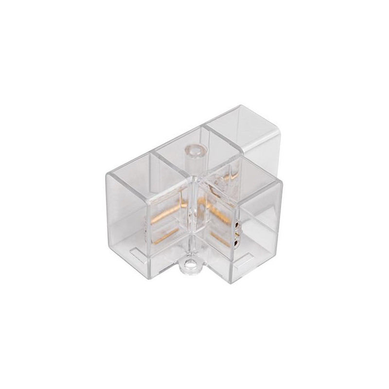 transparentny łącznik typu T do lamp LED Hexagon model 5106