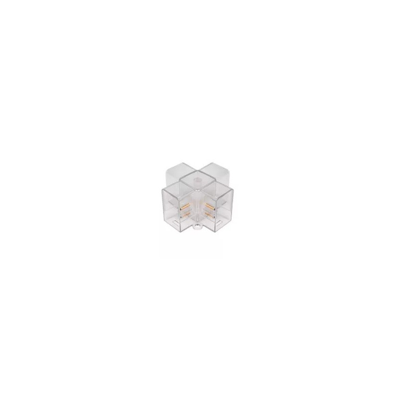 Przezroczysty łącznik typ X do lamp LED Hexagon o sześciokątnym kształcie