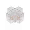 Przezroczysty łącznik typ X do lamp LED Hexagon o sześciokątnym kształcie
