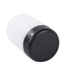 Biała lampka nocna LED USB z kablem, pokazująca 8 kolorów światła