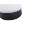 Biała lampka nocna LED USB z kablem, pokazująca 8 kolorów światła