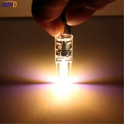 Żarówka LED G4 3W 12V z widocznymi diodami SMD i przezroczystą obudową