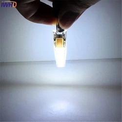 Żarówka LED G4 3W 12V z widocznymi diodami SMD i przezroczystą obudową