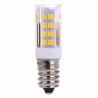Miniaturowa żarówka LED E14 z diodami SMD w przezroczystej obudowie