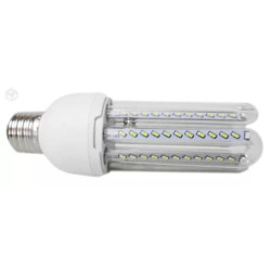 Żarówka LED Corn 9 W z gwintem E27 o przezroczystej obudowie