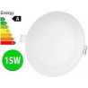 biały okrągły panel LED 15 W do montażu sufitowego z dwoma trybami barwy światła