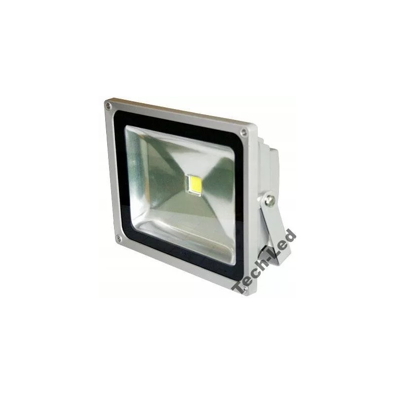 Naświetlacz LED 20W z aluminiową obudową i regulowanym uchwytem, widoczny chip LED