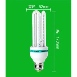 Żarówka LED Corn 12W z gwintem E27 i podwójnym panelem LED w kształcie litery U