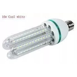 Żarówka LED typu Corn z gwintem E27, moc 16W, ciepłe światło, konstrukcja z widocznymi diodami