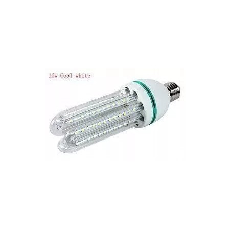 Żarówka LED typu Corn z gwintem E27, moc 16W, ciepłe światło, konstrukcja z widocznymi diodami