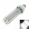 Żarówka LED typu Corn z gwintem E27, moc 16W, ciepłe światło, konstrukcja z widocznymi diodami