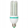 Żarówka LED typu Corn z gwintem E27, moc 16W, ciepłe światło, konstrukcja z widocznymi diodami