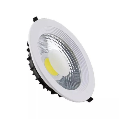 podtynkowy panel LED 30 W z białą ramką i diodą COB