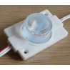 Moduł LED 5050 1,5W z białą plastikową obudową i przewodami do podłączenia