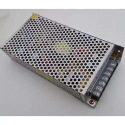 Przemysłowy zasilacz LED 12 V 200 W z perforowaną obudową i terminalami