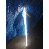 Tuba LED świecąca zimnym białym światłem o długości 120 cm z przewodem do gniazdka