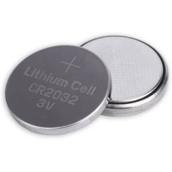 Bateria Tech-LED CR2032 3V z gładką matową powierzchnią i napisem Lithium Cell CR2032 3V