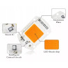 Moduł LED COB 20W grow z zasilaniem 230V i pastą termoprzewodzącą