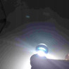 Żarówka LED z niebieskim aluminiowym radiatorem i trzonkiem BA20D