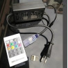 Sterownik LED RGB 230V z pilotem i przewodami do taśm LED