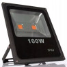 czarna lampa LED 100W do upraw z dwoma diodami LED w obudowie