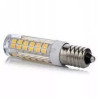 Żarówka LED E14 7W 76 diod w przezroczystej obudowie z metalowym gwintem