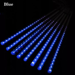 Wielokolorowe lampki sople LED o długości 80 cm z efektami świetlnymi