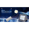 Moduł LED COB 10 W z pastą termiczną, widoczna płytka i chip LED