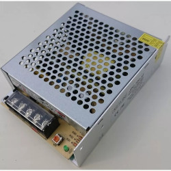 Metalowy zasilacz przemysłowy 12V 100W z wentylacją i złączami śrubowymi