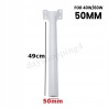 czarne metalowe mocowanie ścienne do latarni LED o średnicy 50 mm