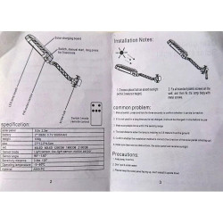 Czarna latarnia solarna LED z dużym panelem i czujnikami