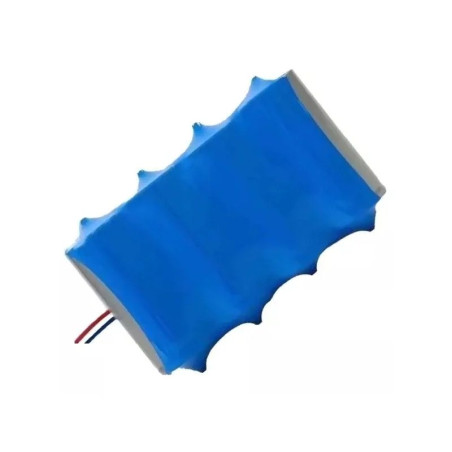 Bateria akumulatorów 4x32650 Li-Ion 24Ah 3,2V w niebieskiej obudowie z przewodami