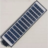 Czarna latarnia solarna LED 300W z pięcioma panelami diod SMD i pilotem