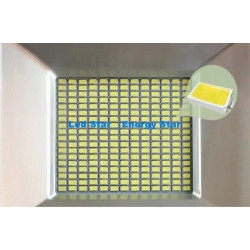 czarny halogen LED 50W z aluminiową obudową i regulowanym uchwytem
