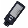 czarna latarnia solarna LED 1000W z panelem solarnym i czujnikiem ruchu