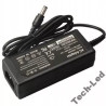 Czarny zasilacz 12V DC 5A 48W z przewodem i wtykiem do instalacji LED