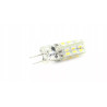 Żarówka LED z trzonkiem GU-4, 24 żółte diody SMD, przezroczysta obudowa