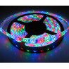 Zestaw taśmy LED RGB 3528 wraz z zasilaczem i pilotem do sterowania kolorami