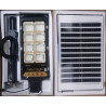 Latarnia solarna LED 1800W z panelem słonecznym i mocowaniem na ścianę