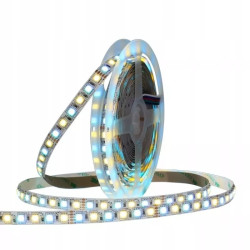 Rolowana taśma LED RGB plus ciepła biel 5 metrów z diodami SMD 5050