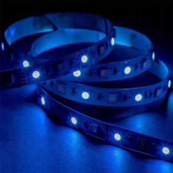 Rolowana taśma LED RGB plus ciepła biel 5 metrów z diodami SMD 5050