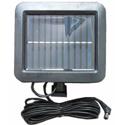 Halogen solarny z panelem fotowoltaicznym i 10 diodami LED COB, czujnik ruchu i zmierzchu